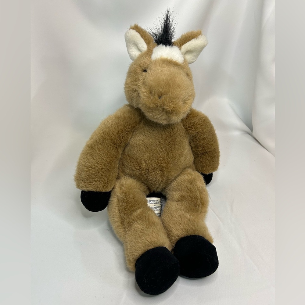 Vintage 1997 Build A Bear Floppy Brown Hits Retired Plush